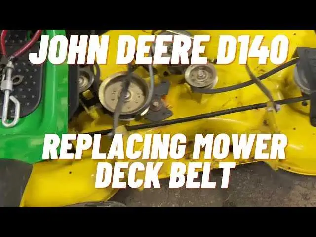 john deere d140 48 deck belt diagram
