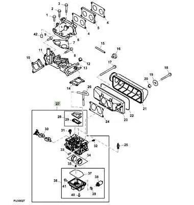 john deere gator engine parts diagram