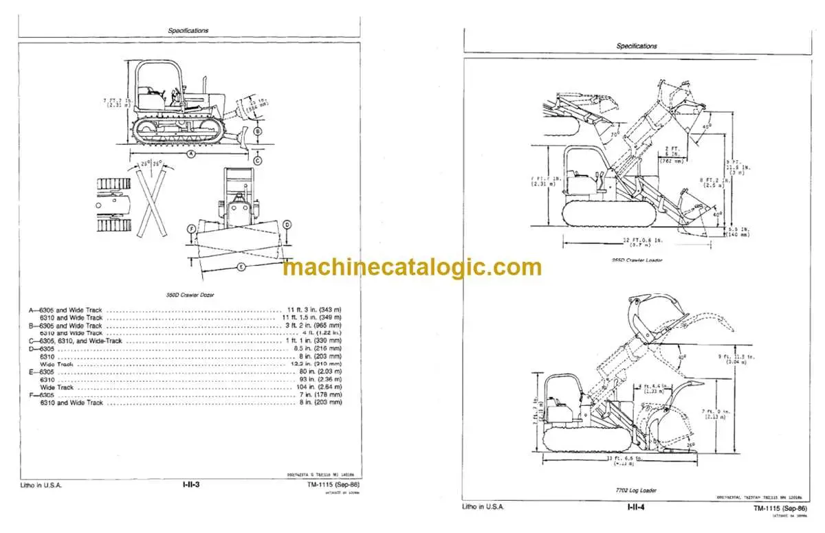 john deere 350 dozer diagram