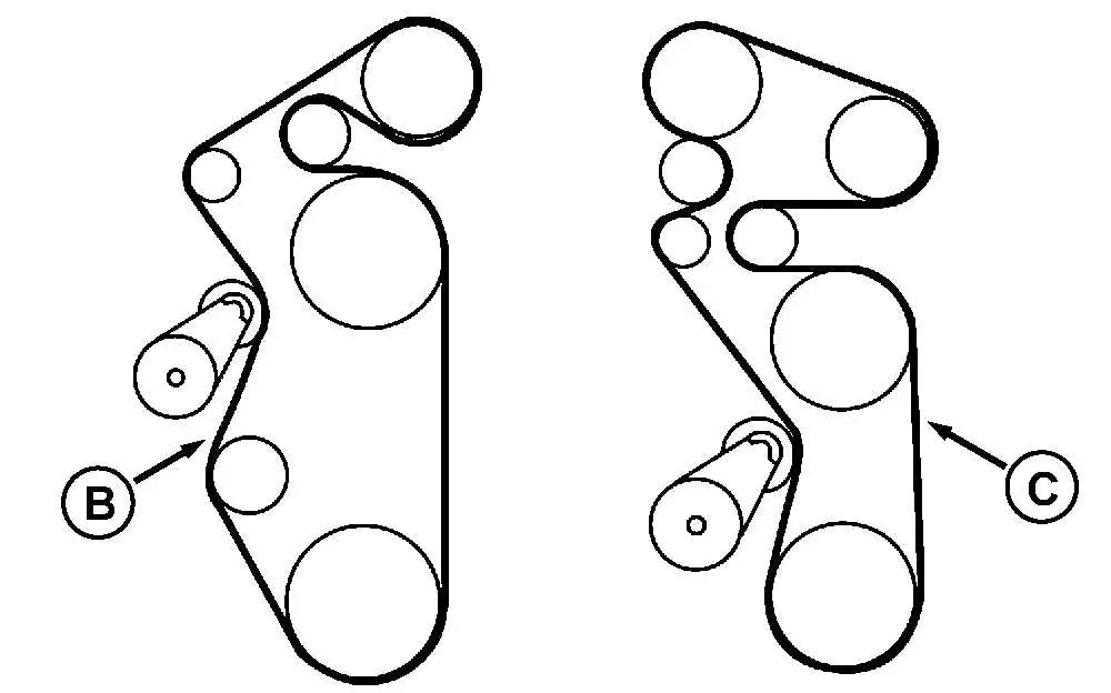 john deere 6210 fan belt diagram