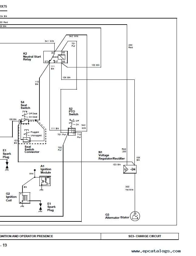 john deere gx75 belt routing diagram