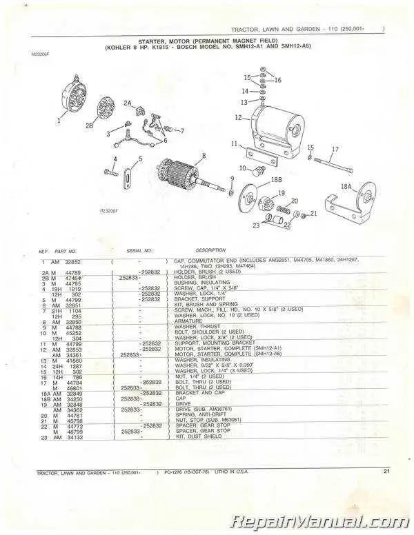 engine parts diagram john deere riding mower