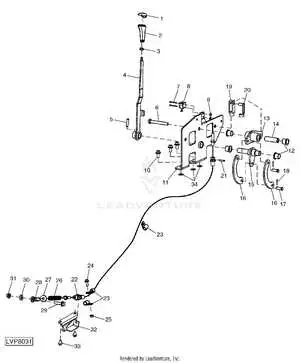 john deere 60 pto lever diagram