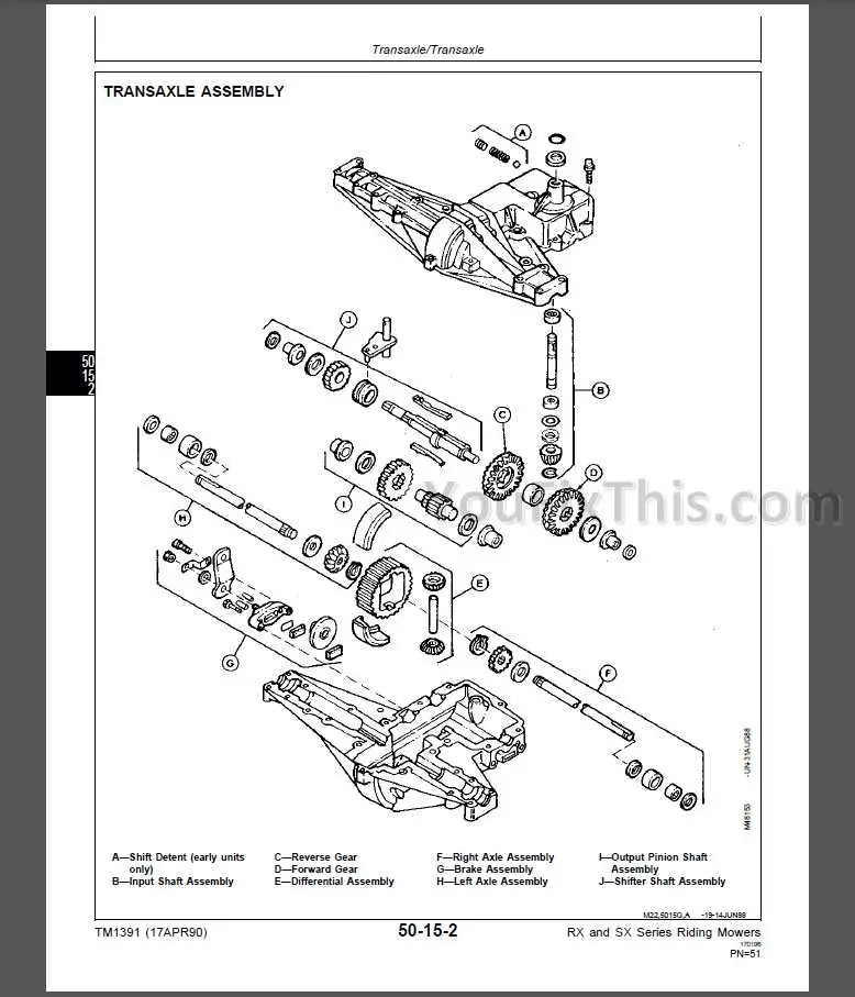 john deere rx95 wiring diagram