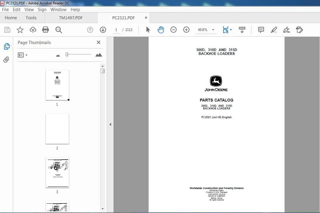 john deere backhoe parts diagram 655c