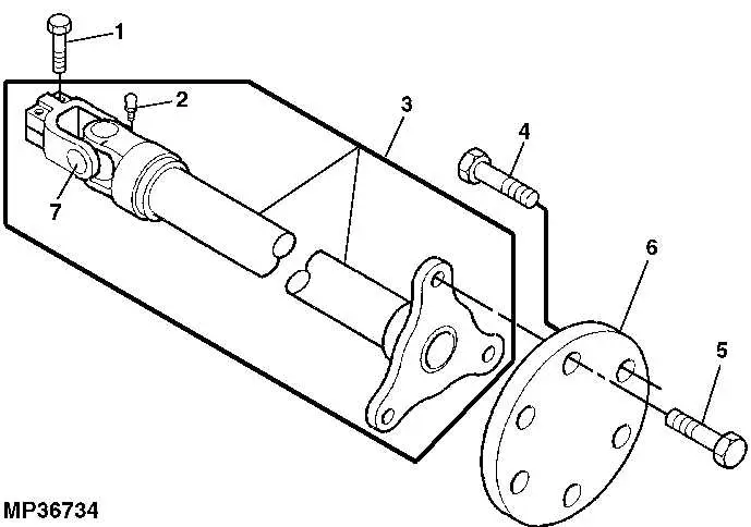 john deere 6415 fan belt diagram