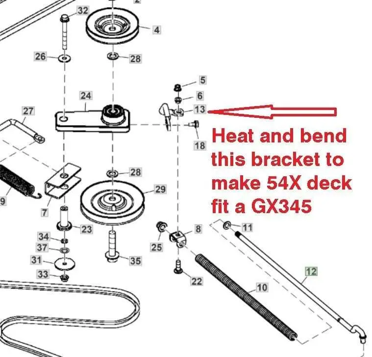 john deere l120 48 inch deck parts list diagram