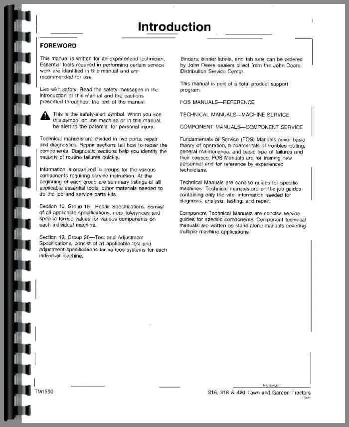 john deere 318 parts diagram