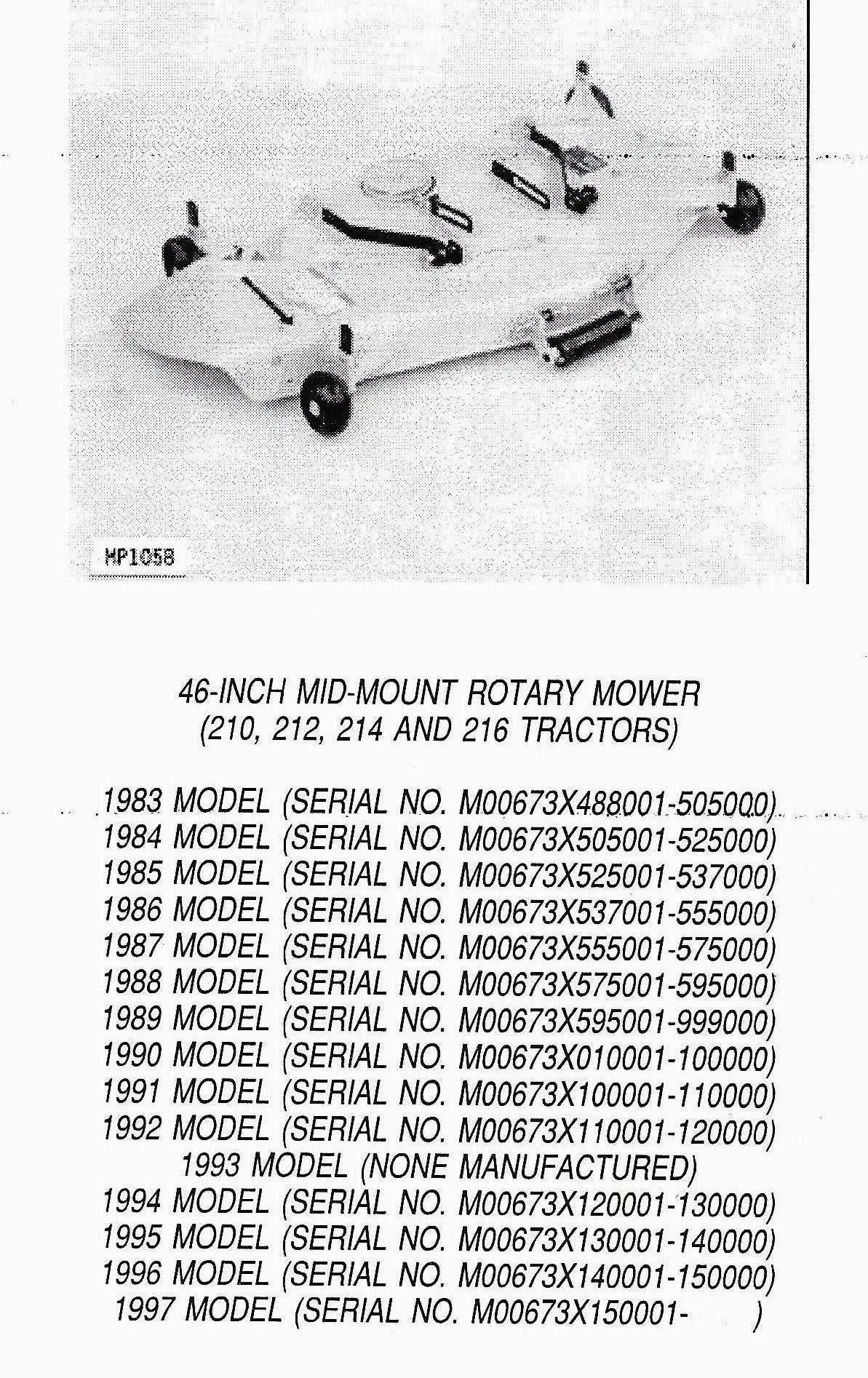 214 john deere garden tractor belt diagram