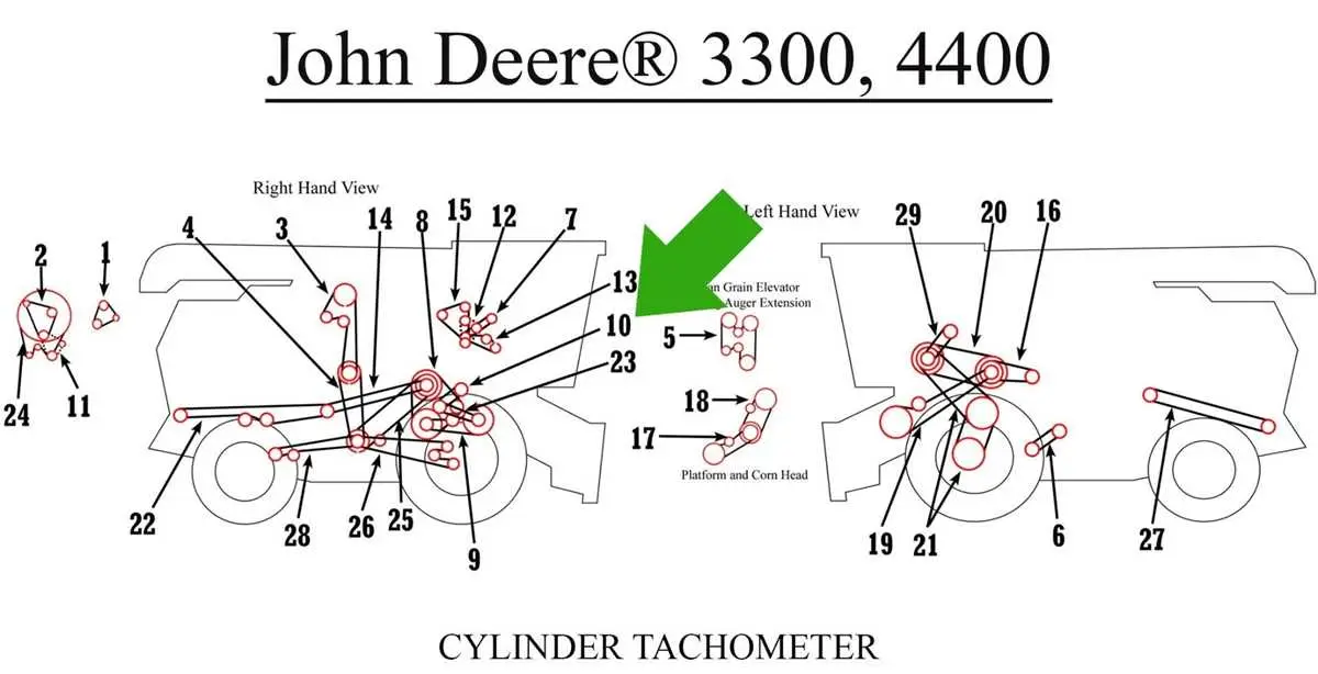 john deere cylinder diagram