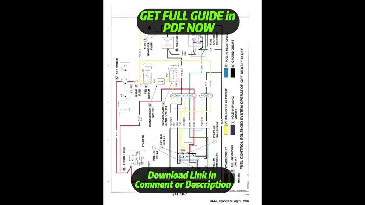 john deere f935 pto wiring diagram