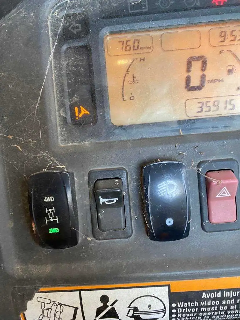 john deere hpx gator dashboard diagram