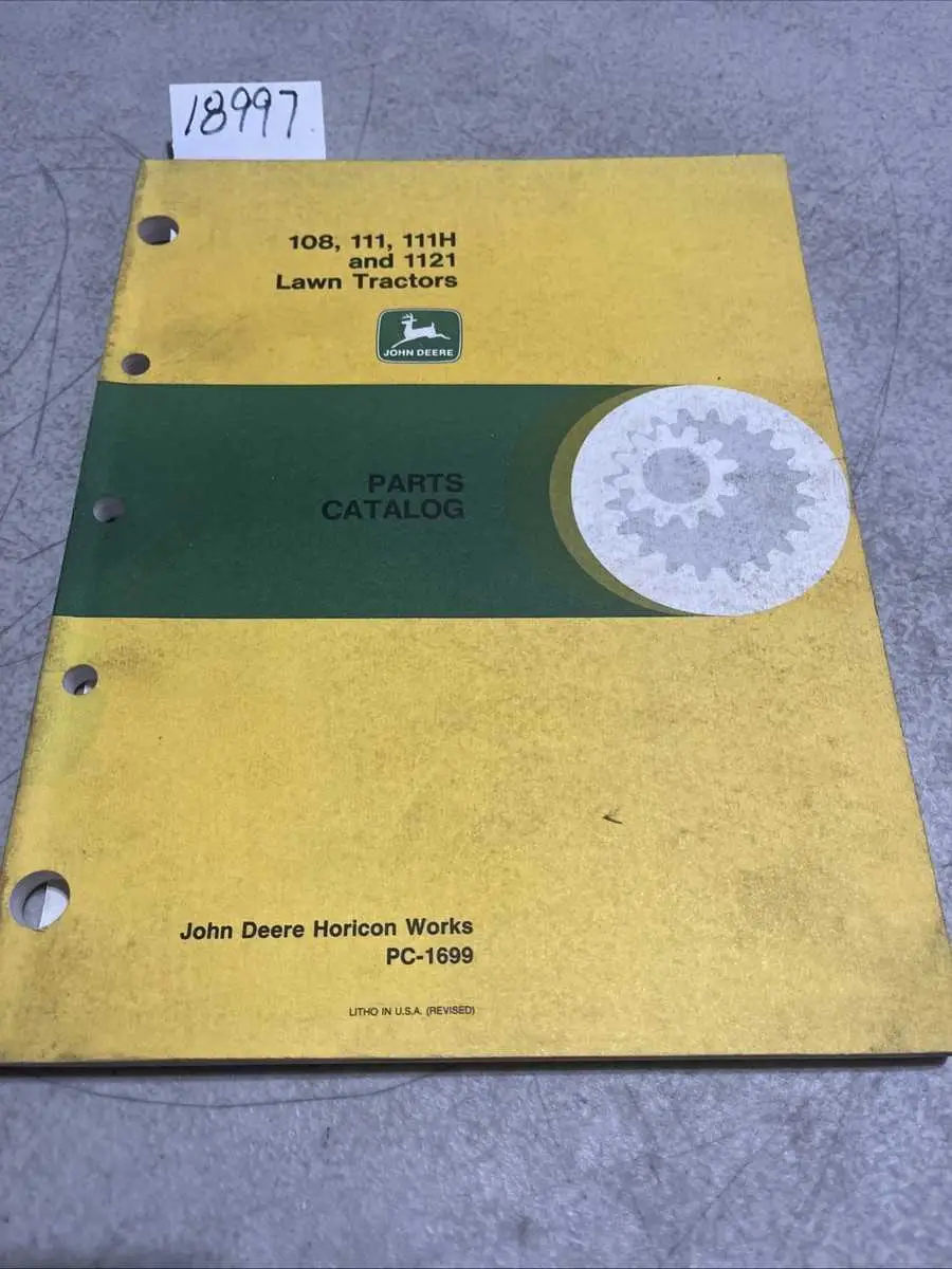 john deere 111 h parts diagram