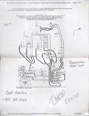 john deere 1010 crawler wiring diagram