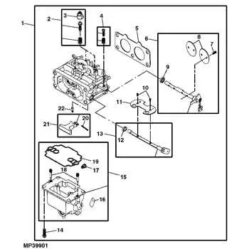 john deere carburetor diagram