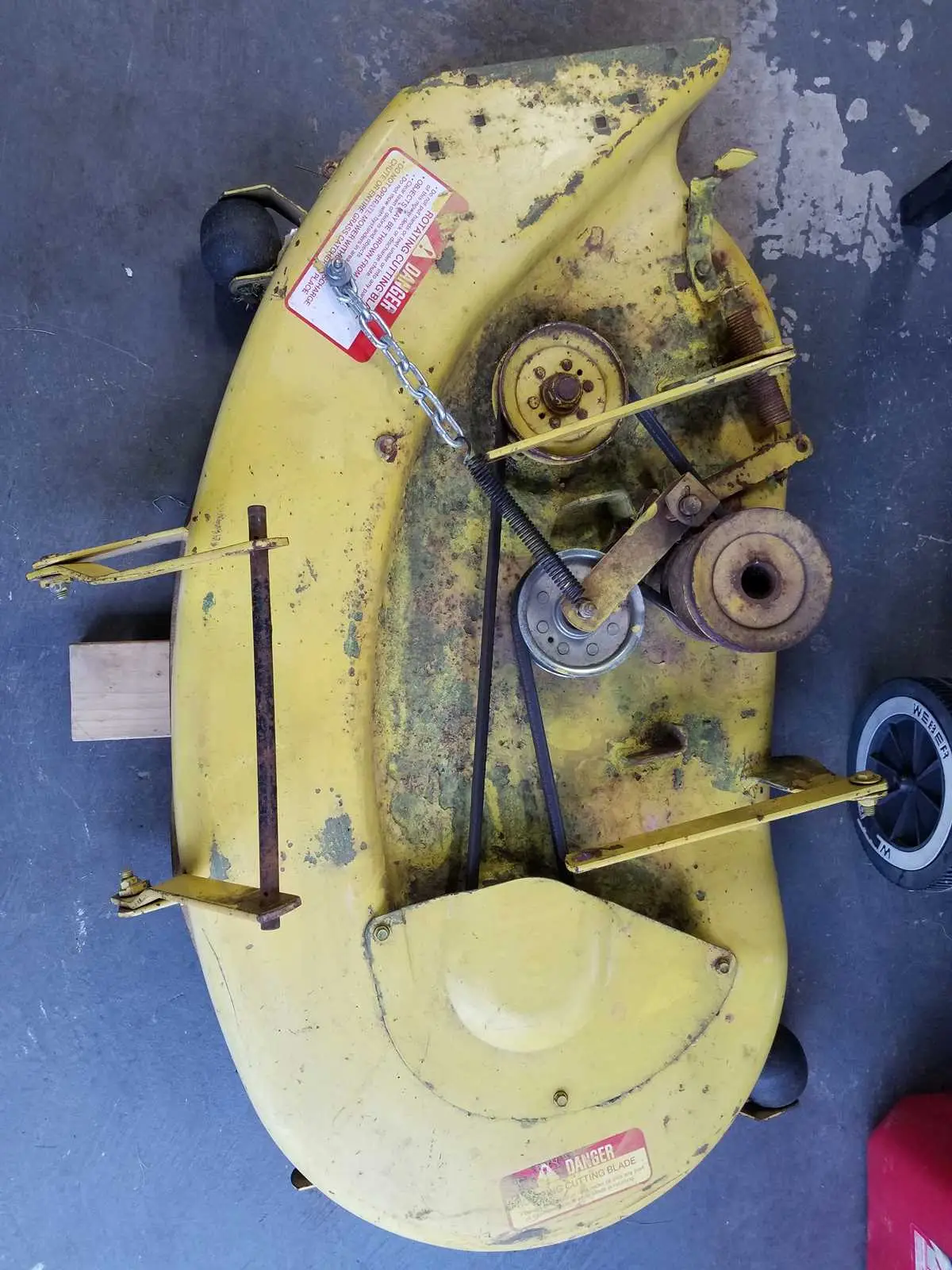 john deere 111 belt diagram