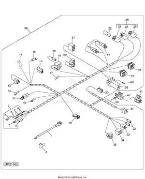 john deere f735 wiring diagram