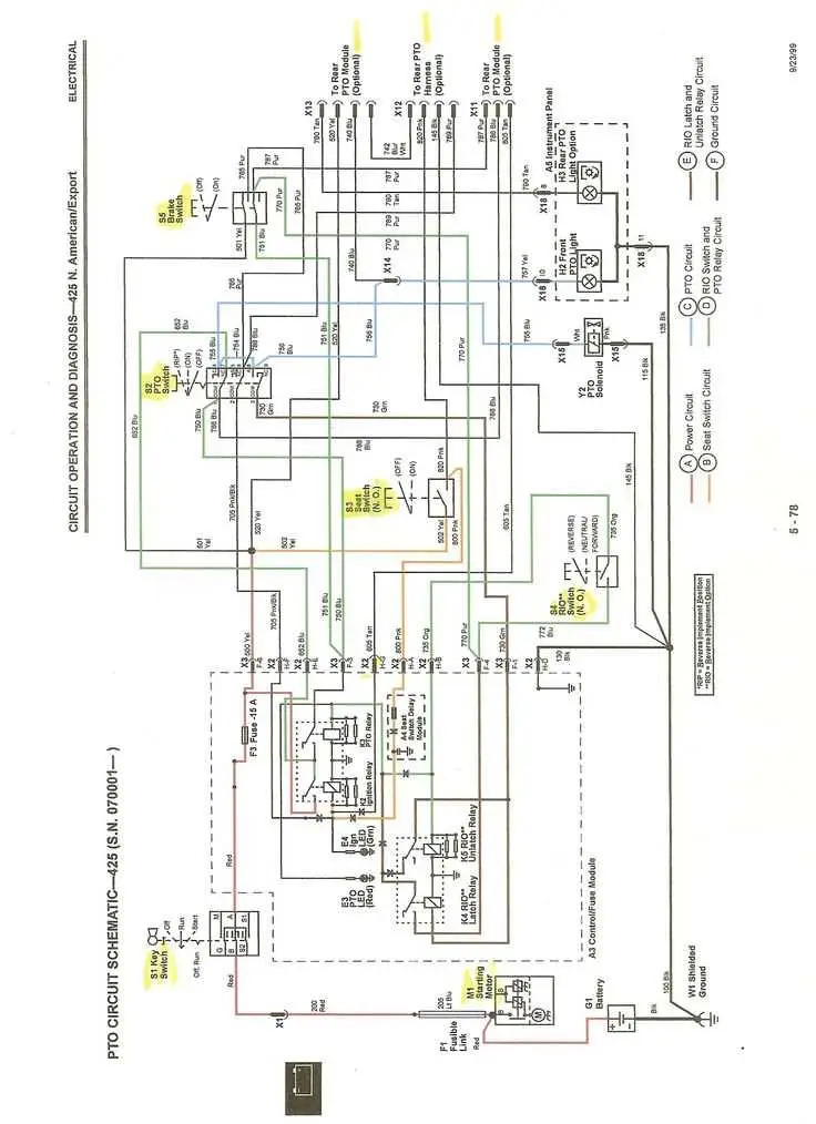 john deere 4520 wiring diagram