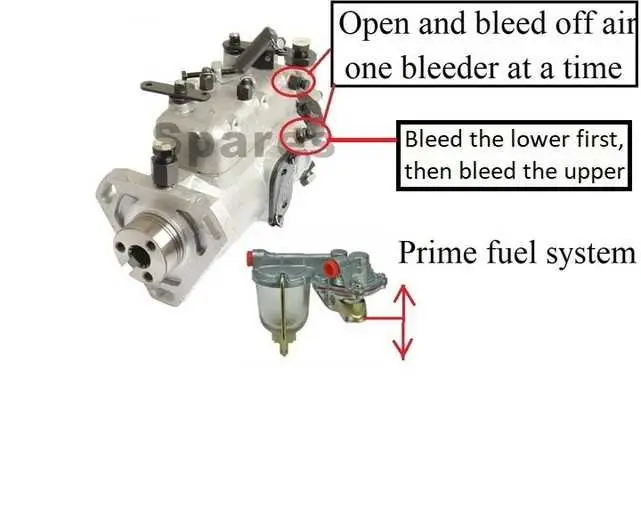 fuel line diagram john deere 265