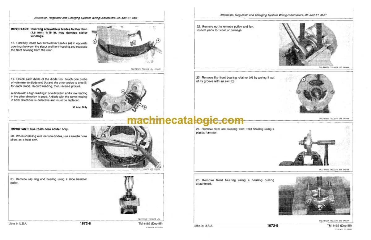 john deere 410 alternator wiring diagram