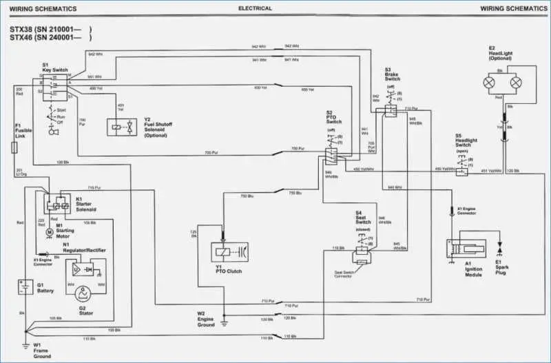 john deere stx38 black deck belt replacement diagram