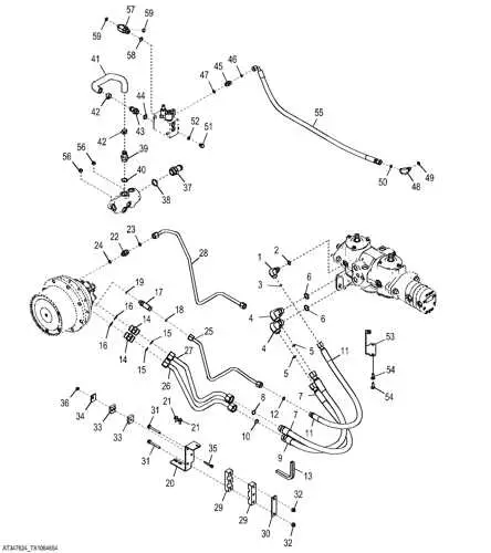 john deere 323 attachment control wiring diagram