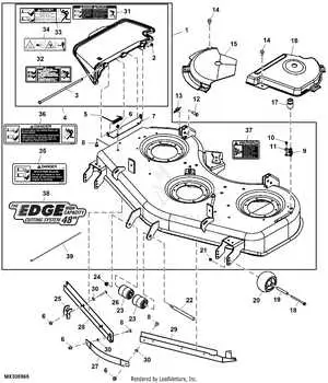 john deere z645 deck belt diagram