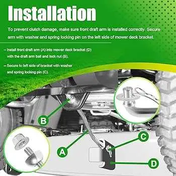 john deere 115 deck diagram