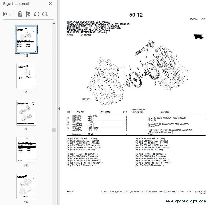 john deere gator ts parts diagram john deere gator ts parts diagram