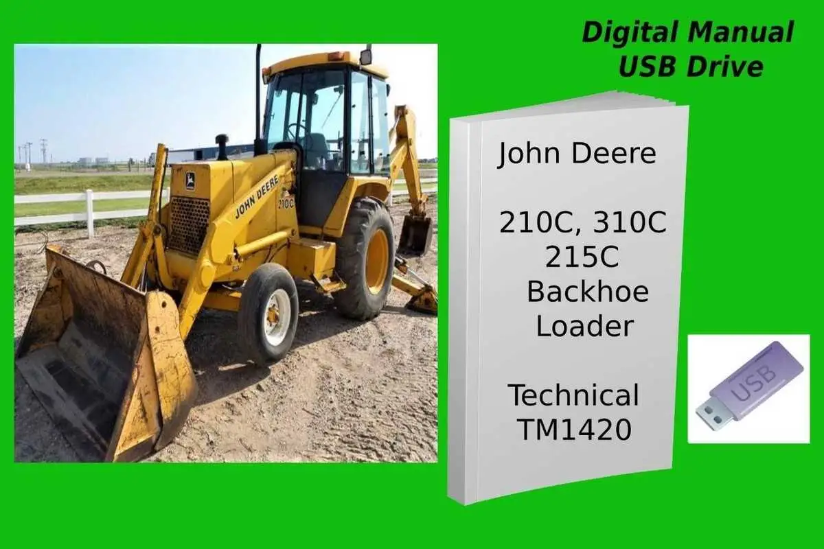john deere 210c alternator wiring diagram