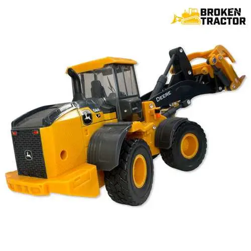 diagram of john deere 544 loader boom and bucket parts