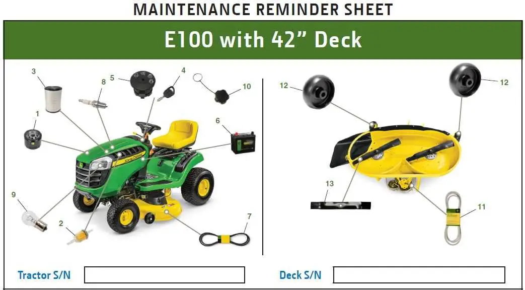 john deere e100 engine parts diagram