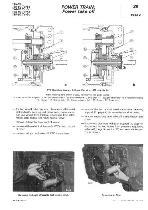 john deere 180 drive train diagram