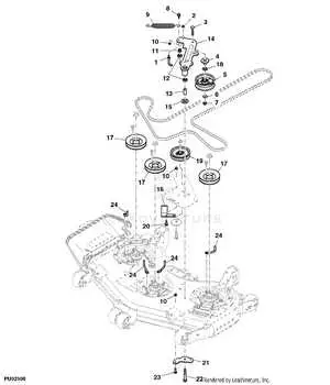 john deere ztrak 54 parts diagram