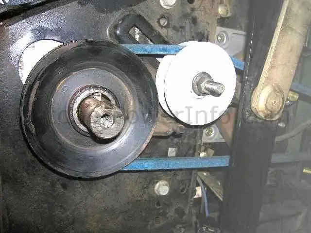 john deere riding mower drive belt diagram