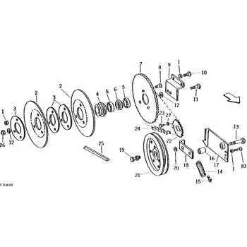john deere 1207 parts diagram