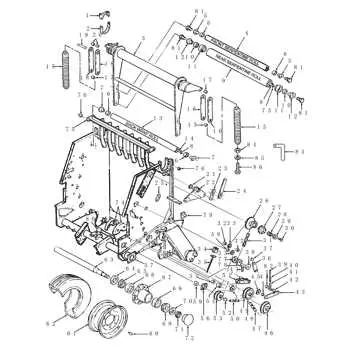 john deere 530 round baler parts diagram john deere 530 round baler parts diagram
