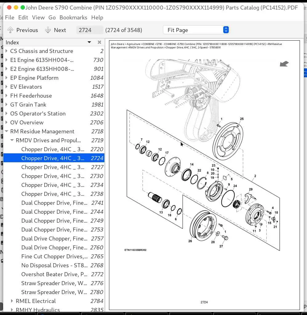 john deere 2850 parts diagram