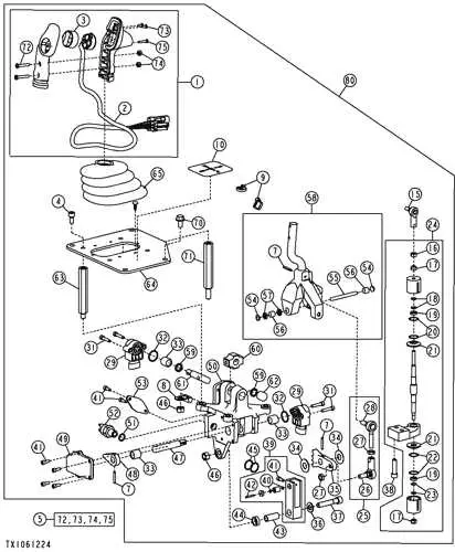 john deere 450c parts diagram