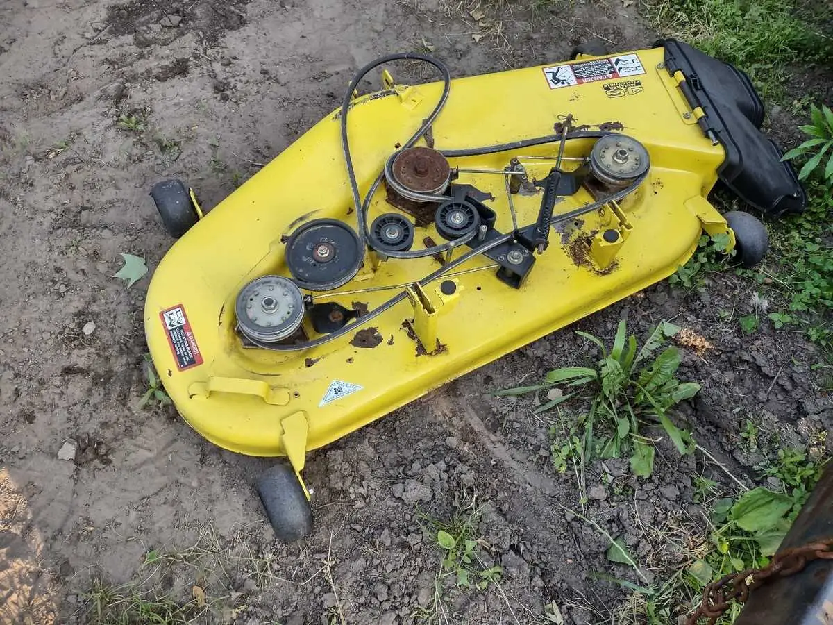 john deere 46 mower deck diagram