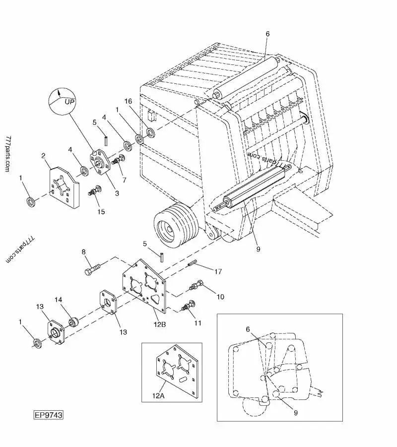 john deere 535 round baler roller diagram john deere 535 round baler roller diagram