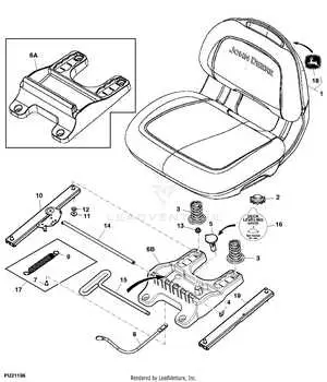 2006 john deere x320 parts diagram