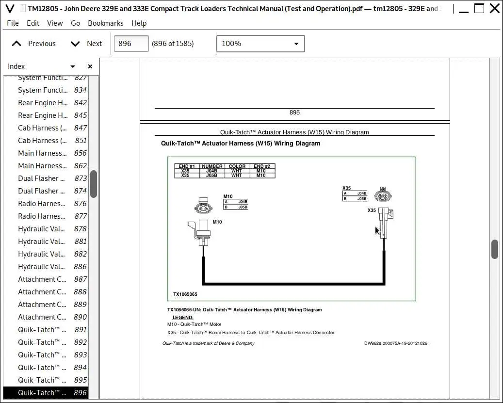 john deere 100 series wiring diagram