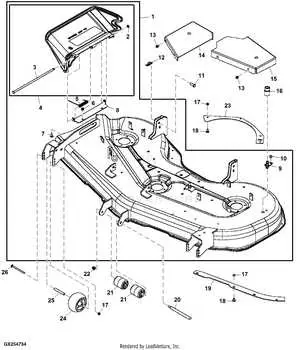 john deere m655 zero turn mower parts diagram