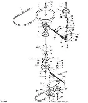 l108 john deere belt diagram
