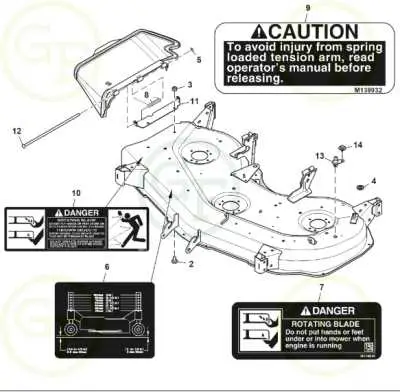 john deere 325 48 mower deck belt diagram john deere 325 48 mower deck belt diagram