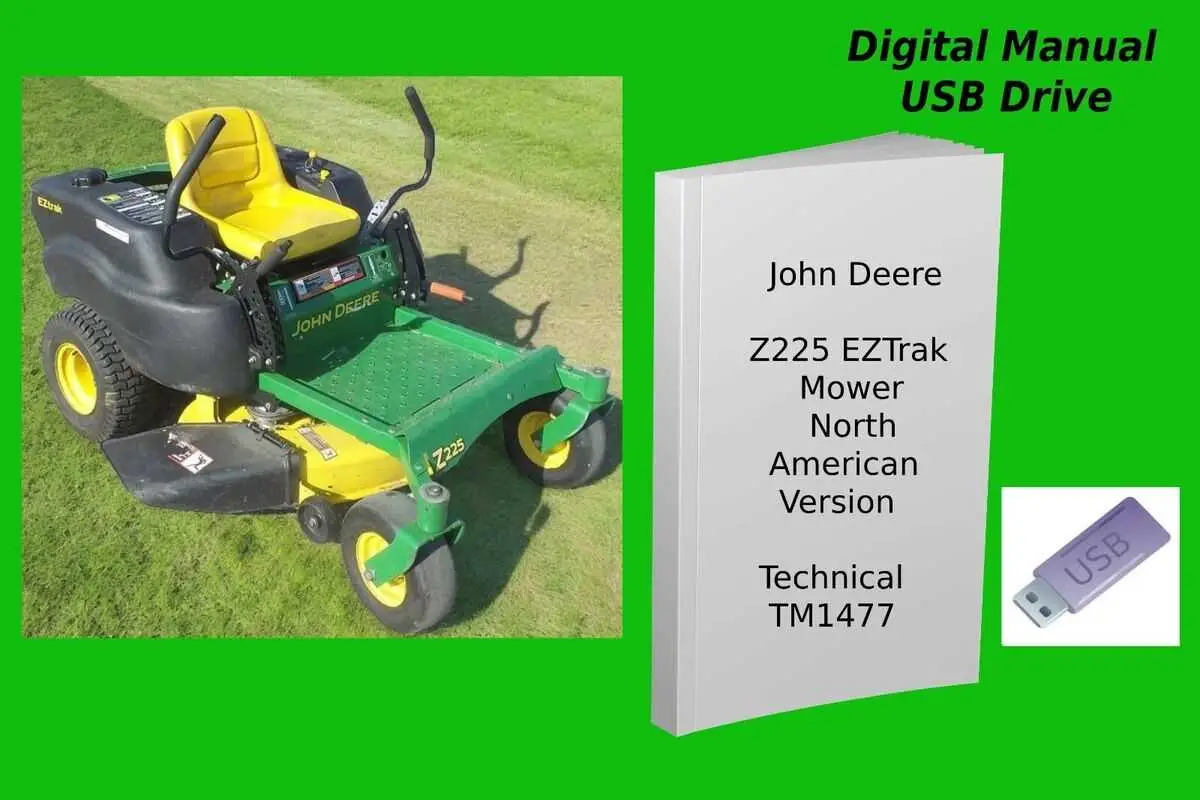 john deere eztrak z425 drive belt diagram
