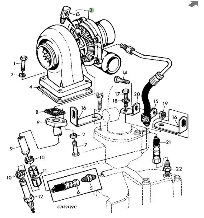 john deere 6400 parts diagram
