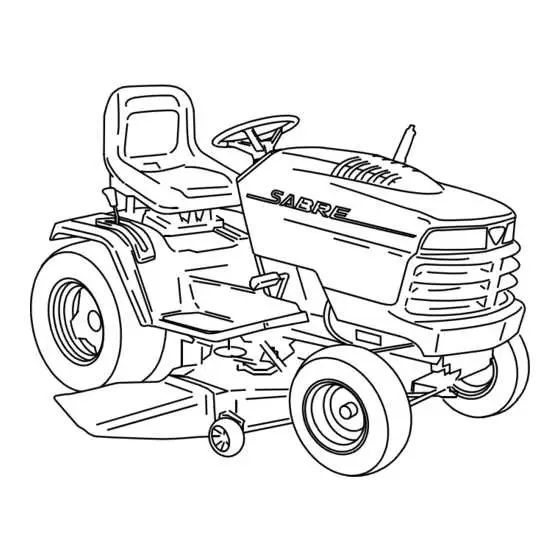 wiring diagram john deere sabre lawn tractor