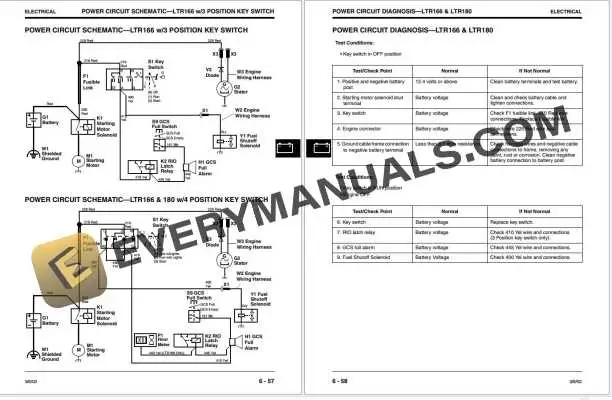 john deere lt150 electrical diagram
